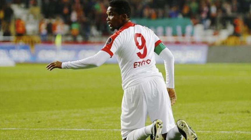 Eto'o, kendini bulmaya başladı