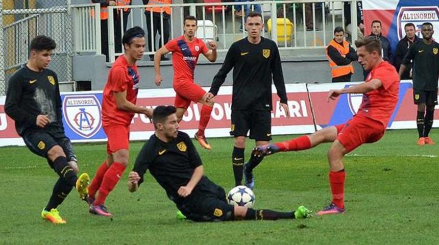 Altınordu, Avrupa&rsquo;ya veda etti