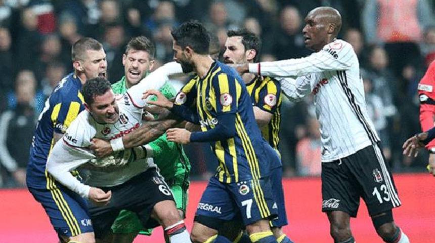 Beşiktaş-Fenerbah&ccedil;e derbisinin cezaları belli oldu