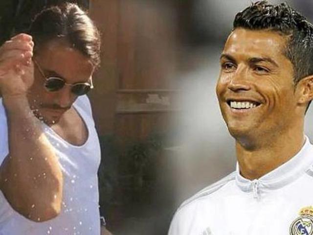 Yok artık Nusret! Ronaldo ile aynı sahnede...