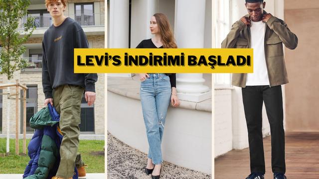 Gömlek, tişört, jeans ve dahası! Levi's indirimleri başladı