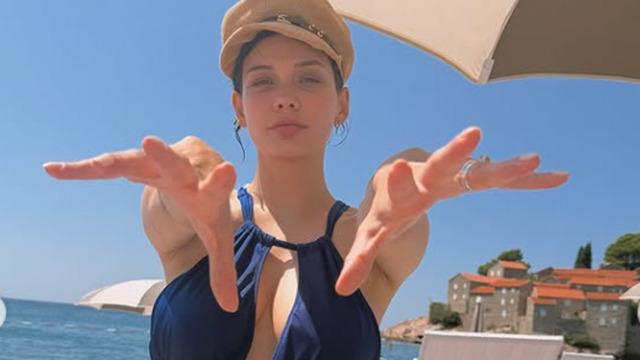 Beste Kökdemir'in doğmamış bebeğine kan donduran beddua! Hamile oyuncu neye uğradığını şaşırdı