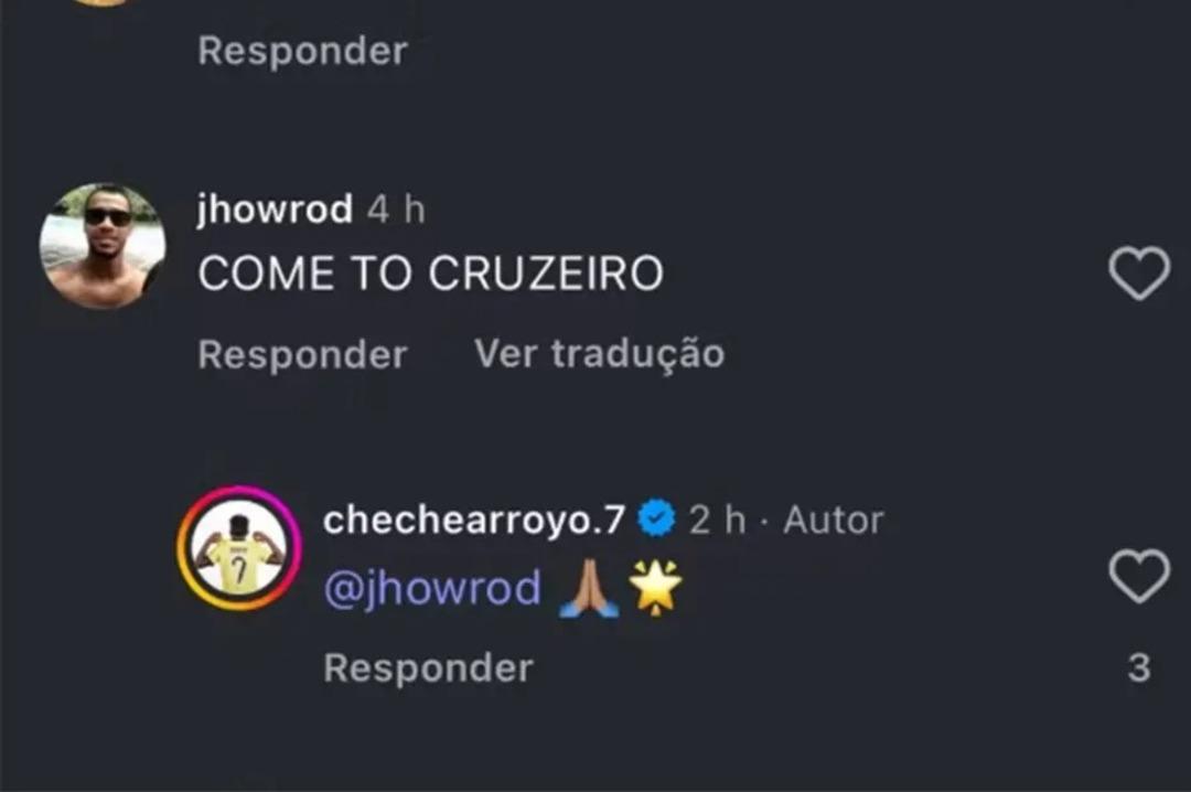 Beşiktaş ta Keny Arroyo için Cruzeiro dan gelen 7.5 milyon euroluk teklif reddedildi! Ardından olay çıktı! Arroyo sosyal medyadan tepki gösterdi... 3