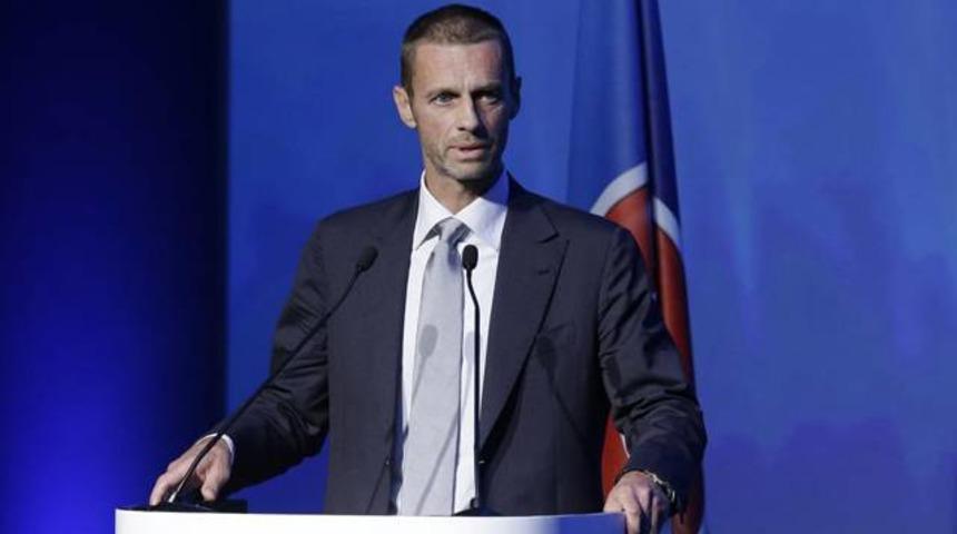 UEFA Başkanı a&ccedil;ıkladı! T&uuml;rk kul&uuml;pleri rahatlayacak...