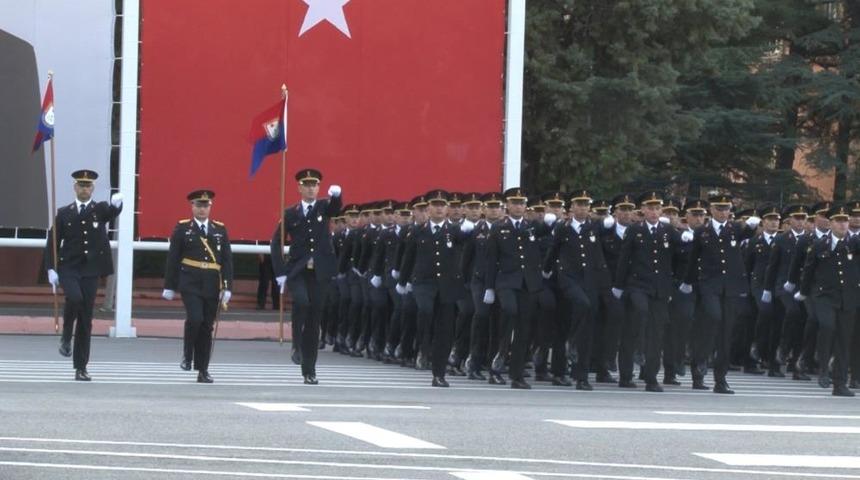 Bursa Işıklar Jandarma Astsubay Meslek Yüksekokulu’nda 781 astsubay mezun oldu