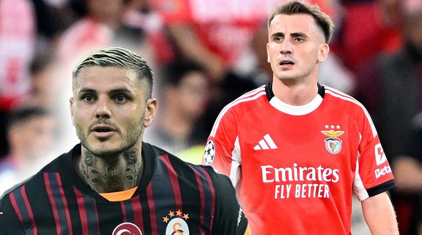 Fenerbahçe'ye attığı gol sonrası Icardi'den Kerem Aktürkoğlu paylaşımı!