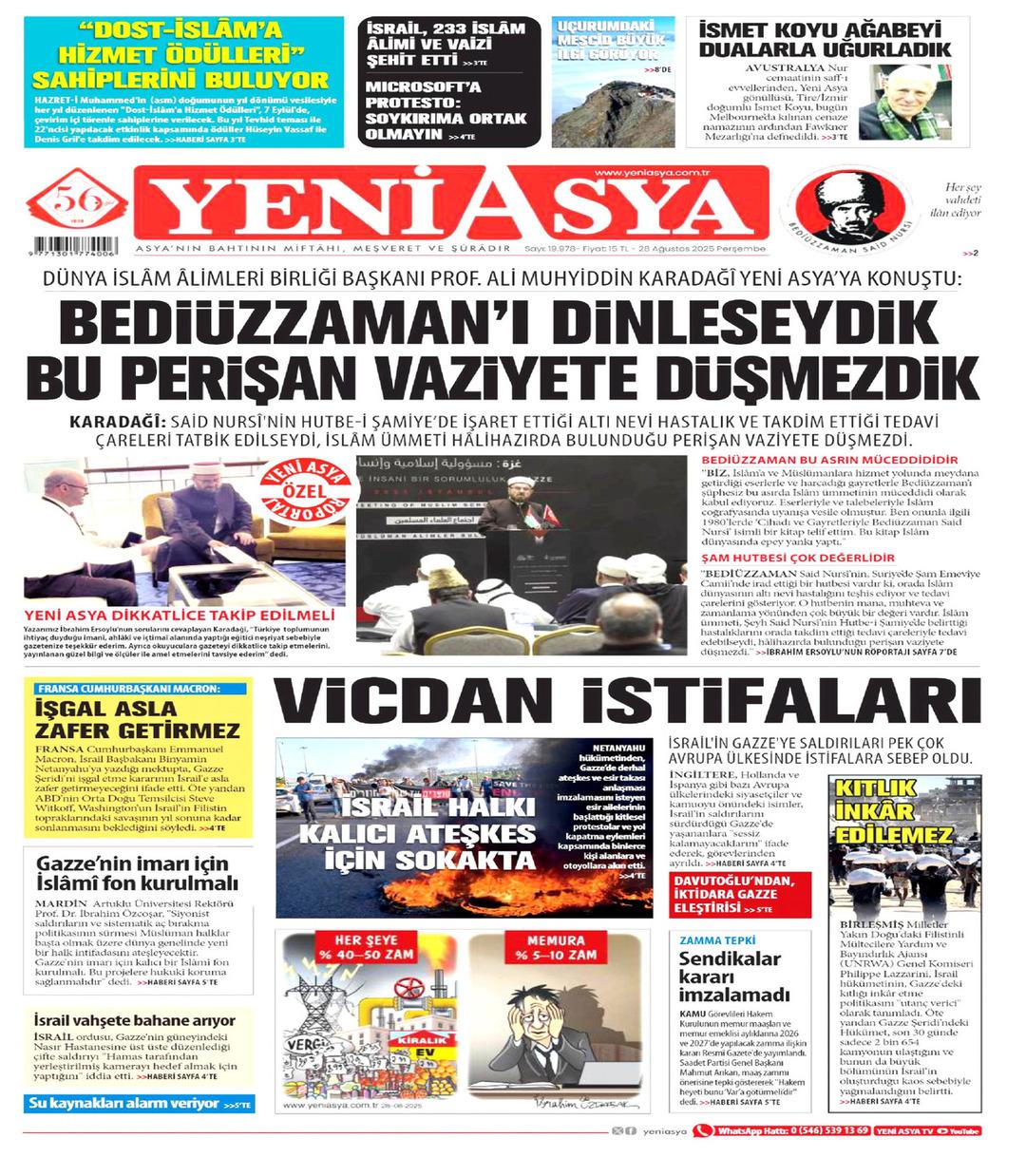 Yeni Asya Gazetesi