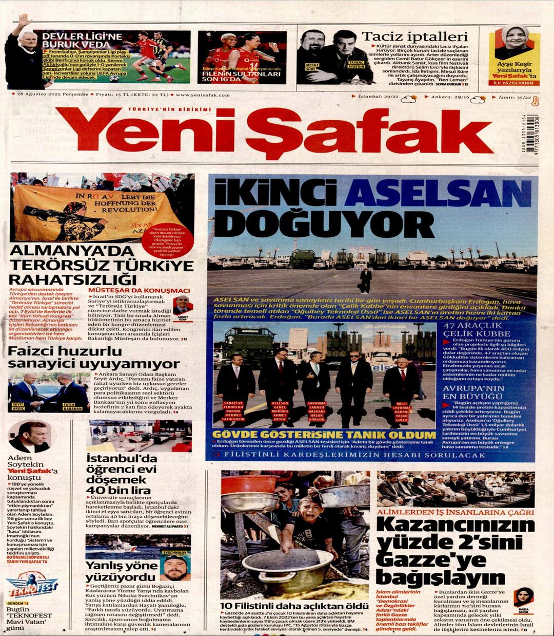Yeni Şafak Gazetesi
