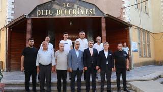 Bakan Yardımcısı Tarıkdaroğlu Oltu'da temaslarda bulundu
