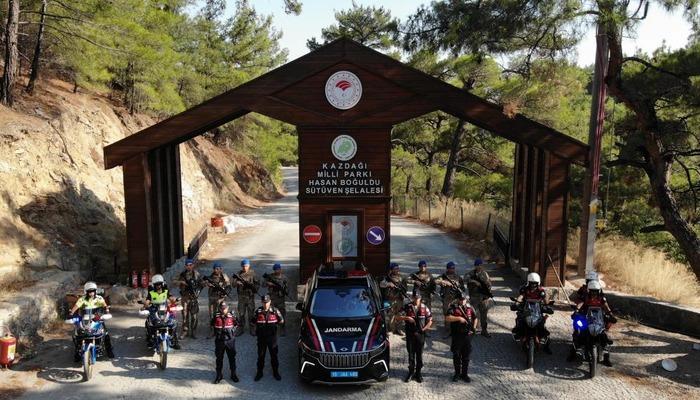 Jandarma'dan orman yangınlarına karşı sıkı denetim