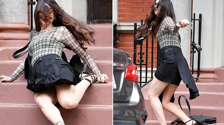 Anne Hathaway film çekimlerinde fena düştü! Hemen toparlanıp...