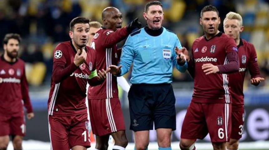 UEFA'dan Beşiktaş'ı yakan Craig Thomson'a g&ouml;rev