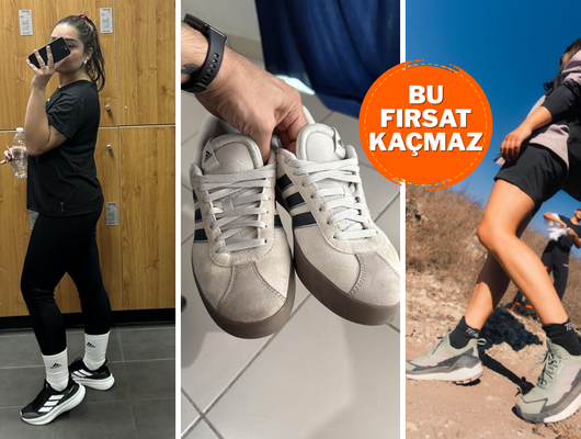 Adidas'ta %50'ye varan indirim başladı!