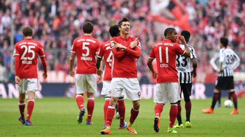 Bayern M&uuml;nih 3 - 0 Eintracht Frankfurt