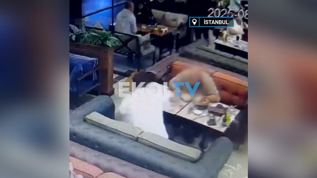 Kafede kanlı infaz: Alemdağ Spor Kulübü Başkanı Tuncay Meriç öldürüldü! Kan donduran anlar kamerada 4