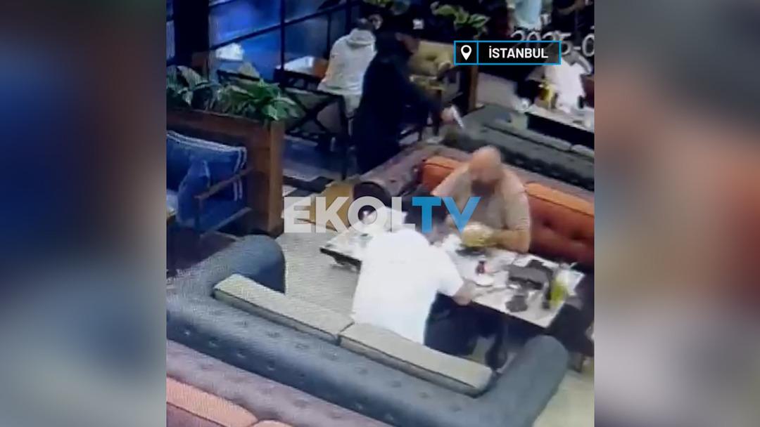 Kafede kanlı infaz: Alemdağ Spor Kulübü Başkanı Tuncay Meriç öldürüldü! Kan donduran anlar kamerada 5