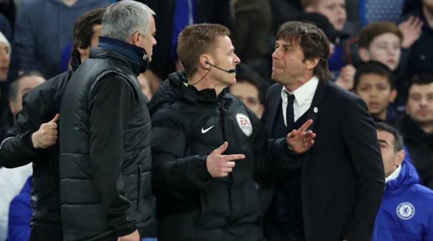 Mourinho ile Conte kapıştı