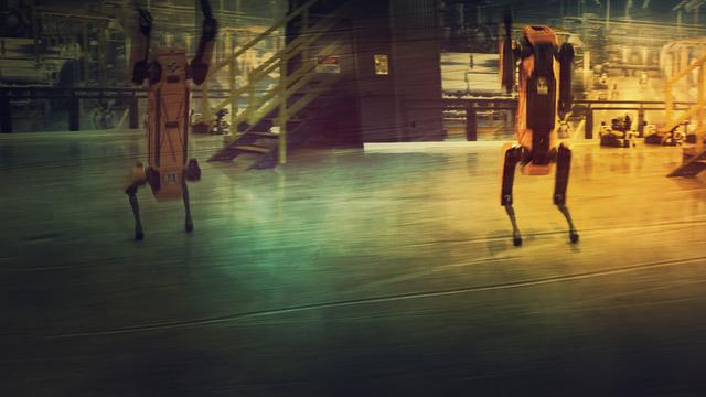 Robot köpek Spot, jimnastikçileri aratmadı: O anlar izleyenlere vay be dedirtti