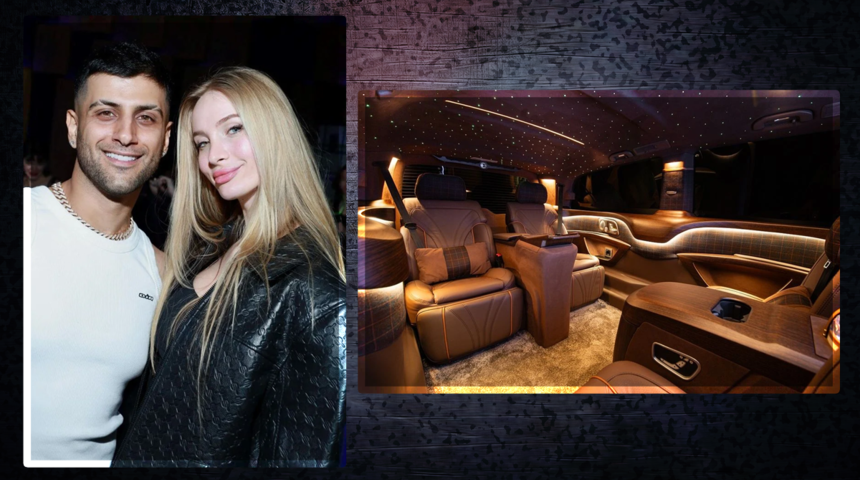 Reynmen eşi Emire Cansu Kurtaran'a özel ultra lüks araç tasarlattı! Detayları görenlerin aklına o isim geldi
