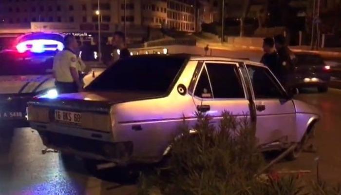 Yer Balıkesir... Alkollü ve ehliyetsiz sürücü kaza yaptı