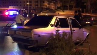 Yer Balıkesir... Alkollü ve ehliyetsiz sürücü kaza yaptı