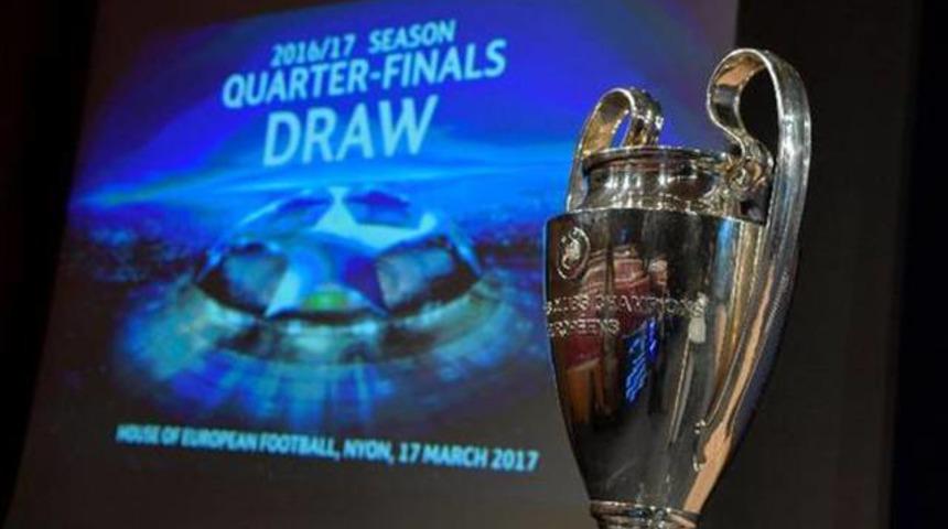 Şampiyonlar Ligi'nde 3.8 milyar avroluk &ccedil;eyrek final!