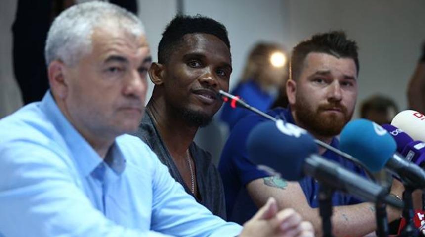 Rıza &Ccedil;alımbay: 'Eto'o Cumhurbaşkanı olabilir'