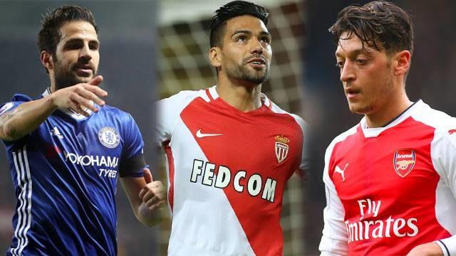 Beşiktaş'tan Mesut, Falcao ve Fabregas harekatı!