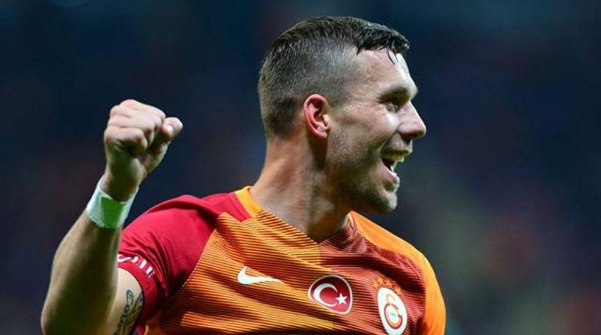 Podolski attık&ccedil;a, Galatasaray kazanıyor