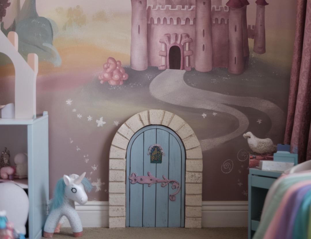 Çocukların odalarını masal diyarını dönüştürmek için DIY önerileri 3