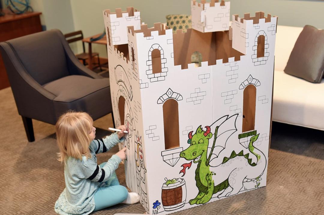 Çocukların odalarını masal diyarını dönüştürmek için DIY önerileri 5