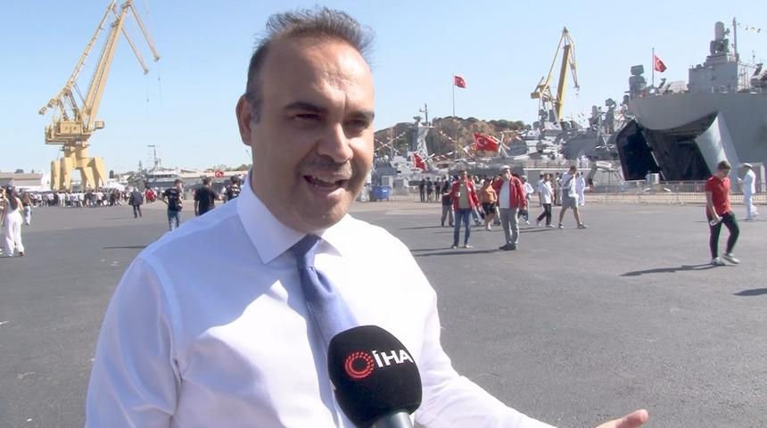 Sanayi ve Teknoloji Bakanı Kacır: "Türk milleti karada olduğu gibi denizlerde de çok güçlü"