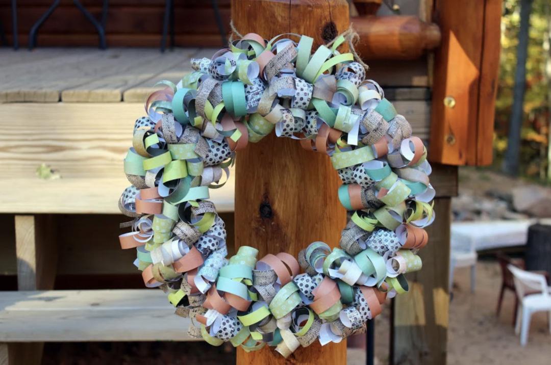 Sadece yapıştırıcı ve kağıtla yapılabilecek dekor eşyaları 10