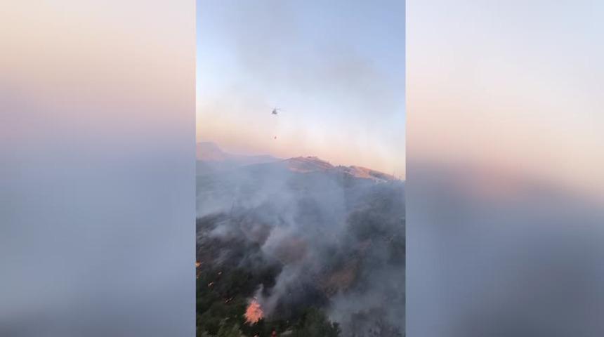 Diyarbakır'daki yangın söndürüldü