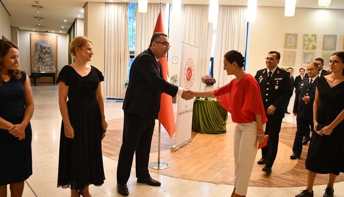 Arnavutluk'ta 30 Ağustos Zafer Bayramı resepsiyonu düzenlendi