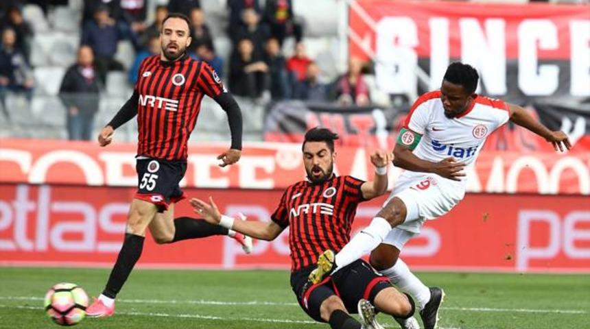 Gençlerbirliği 1 - 1 Antalyaspor