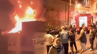 İstanbul'da mahalleyi sokağa döken olay! Patlama olacak demeye kalmadan patladı