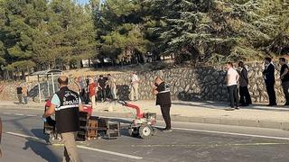 Burdur'da tarım aracı ile 2 otomobilin karıştığı kazada 1 kişi hayatını kaybetti