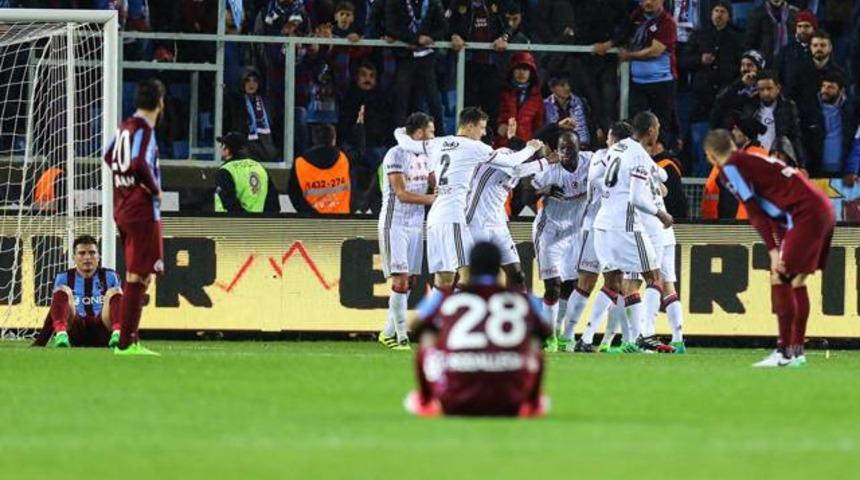 Trabzonspor'un 2017 b&uuml;y&uuml;s&uuml;n&uuml; Beşiktaş bozdu