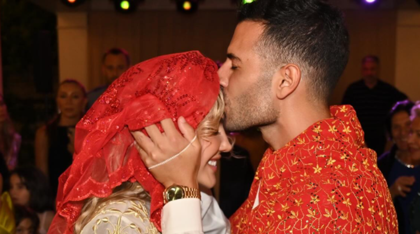 Esra Erol'un kardeşi Eda Erol pilot sevgilisiyle evlendi!  Gelinliğine yorum yağdı 