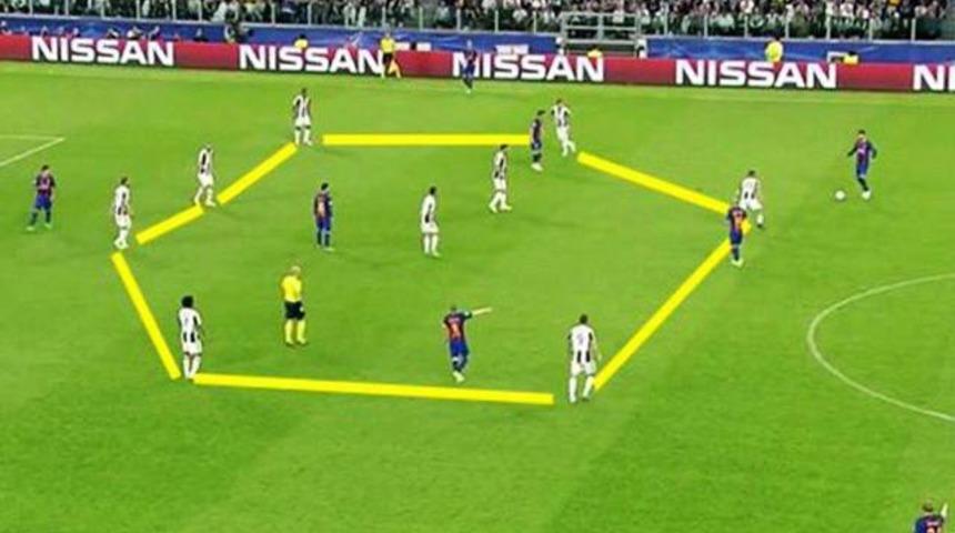 Juventus'tan Barcelona'yı bitiren taktik