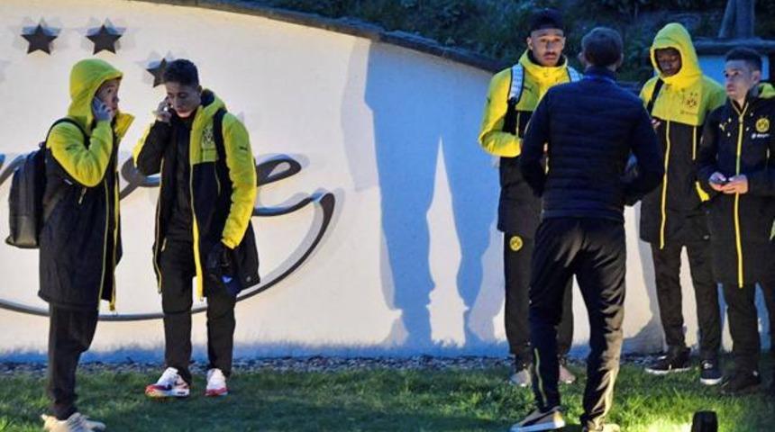 Patlamadan hemen sonra Nuri Şahin ve Emre Mor...