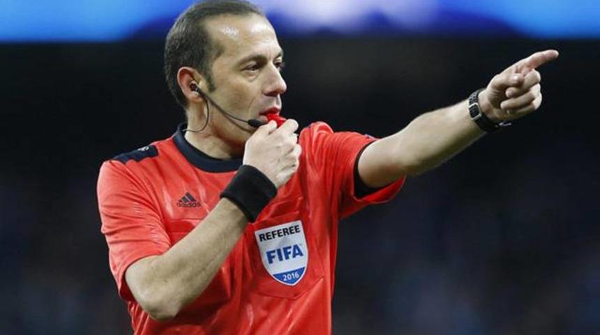 C&uuml;neyt &Ccedil;akır, Al Hilal-Al Ahli ma&ccedil;ını y&ouml;netecek