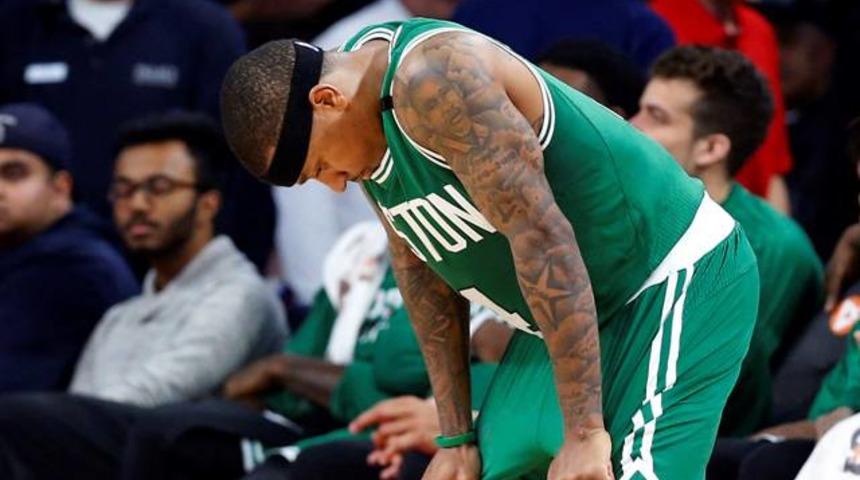  Kız kardeşini kaybeden Isaiah Thomas'tan inanılmaz performans