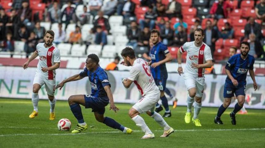 B&uuml;y&uuml;kşehir Gaziantepspor 1 - 1 Balıkesirspor