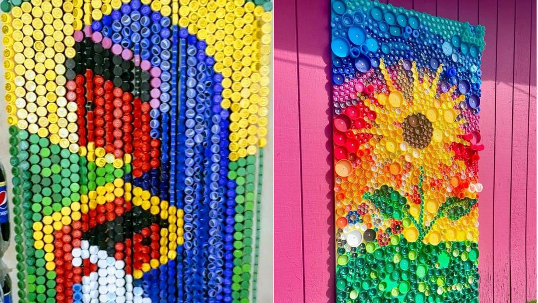 Sadece şişe kapaklarını kullanarak neler yapabilirsin? Cevabı burada! 8