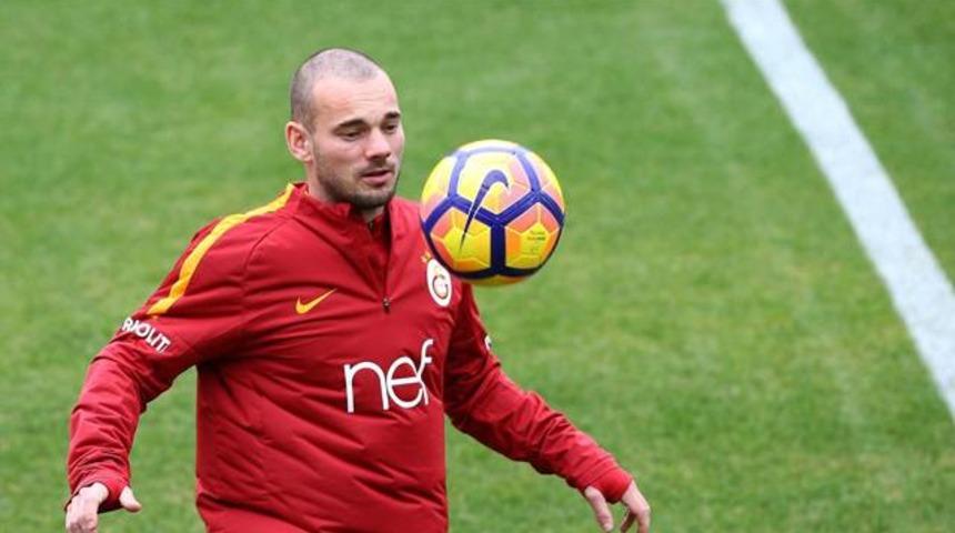 Sneijder derbi i&ccedil;in iki kilo verdi