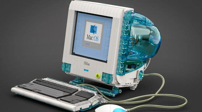 Şeffaf kasasıyla efsaneleşmişti: Apple'ın 1998'te tanıttığı iMac G3 şimdi Lego olarak karşımızda! 5 bin oy gerekiyor