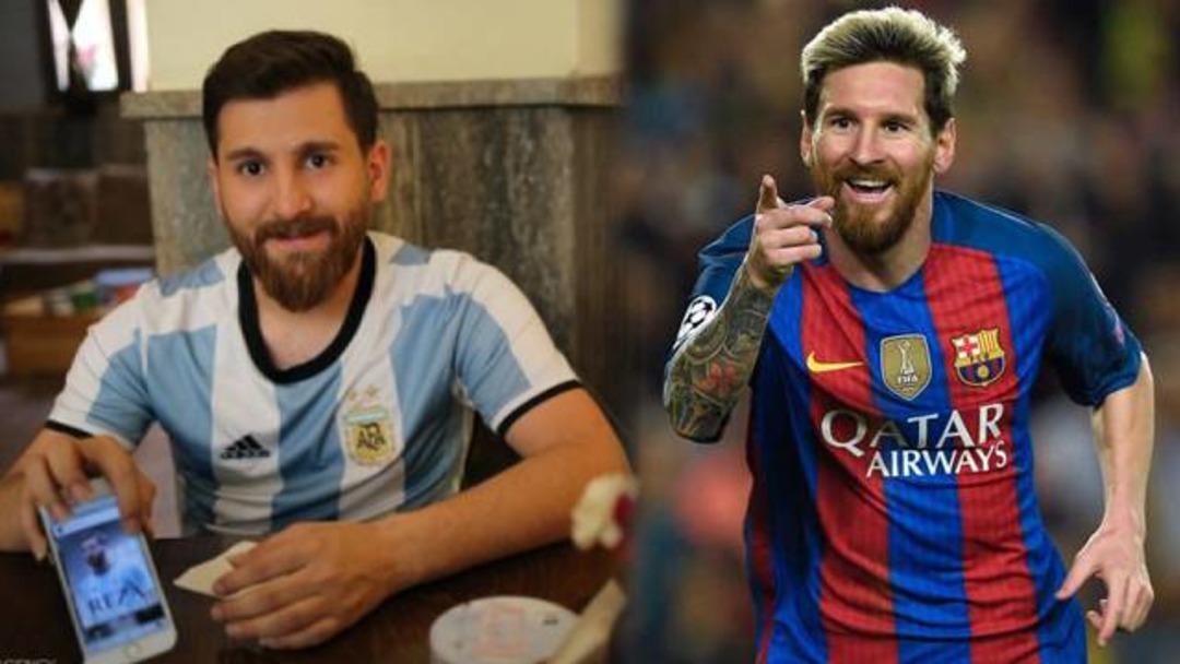 Messi'ye Messi'den daha &ccedil;ok benziyor!