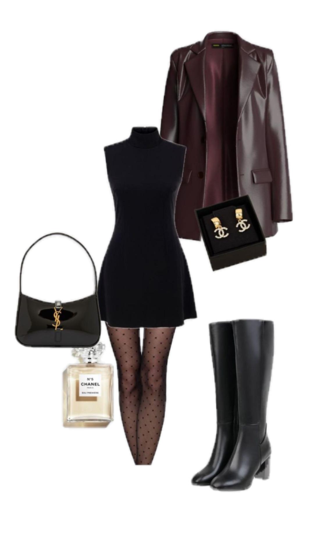 Her kombinde başka bir sen! Düz siyah elbiseler için 10 farklı kombin önerisi 6